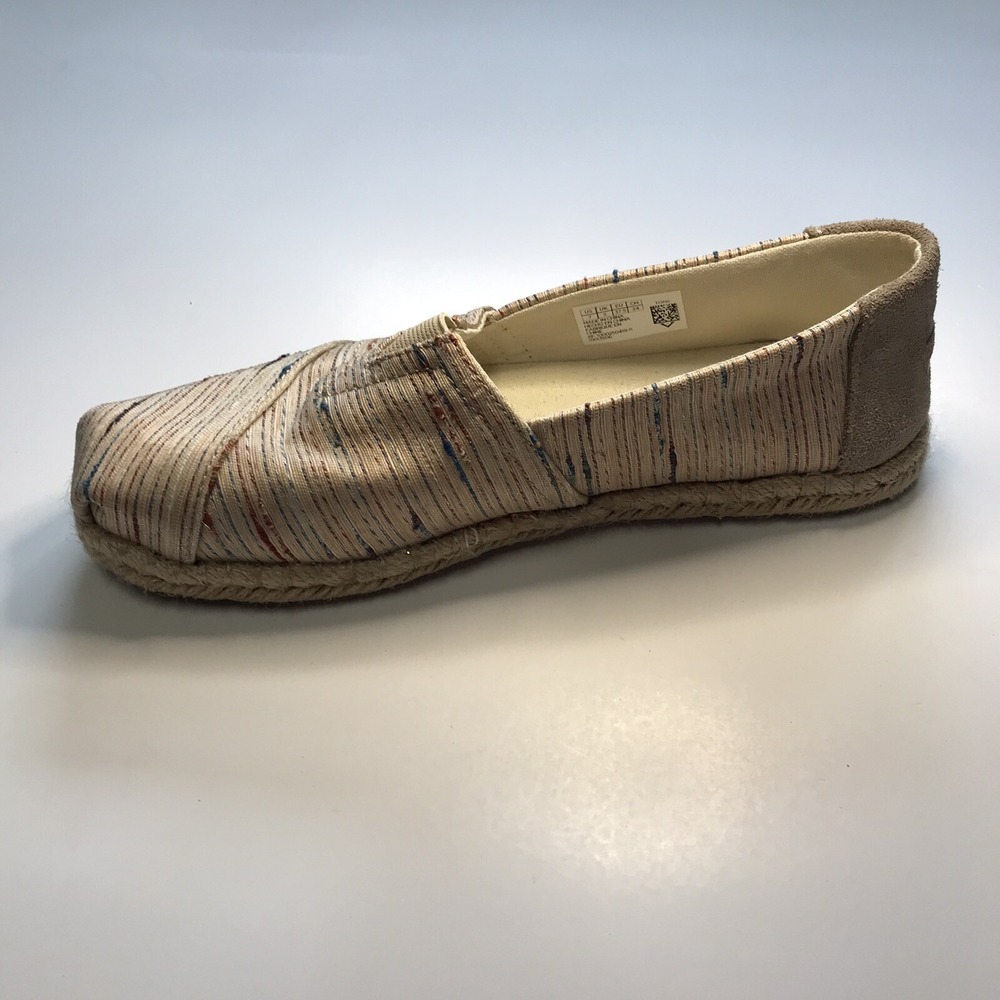 Women's‎ Tom's Slip On multi color Shoe Size7